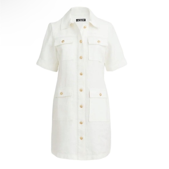 J. Crew Dresses & Skirts - Jcrew Gamine shirtdress in linen